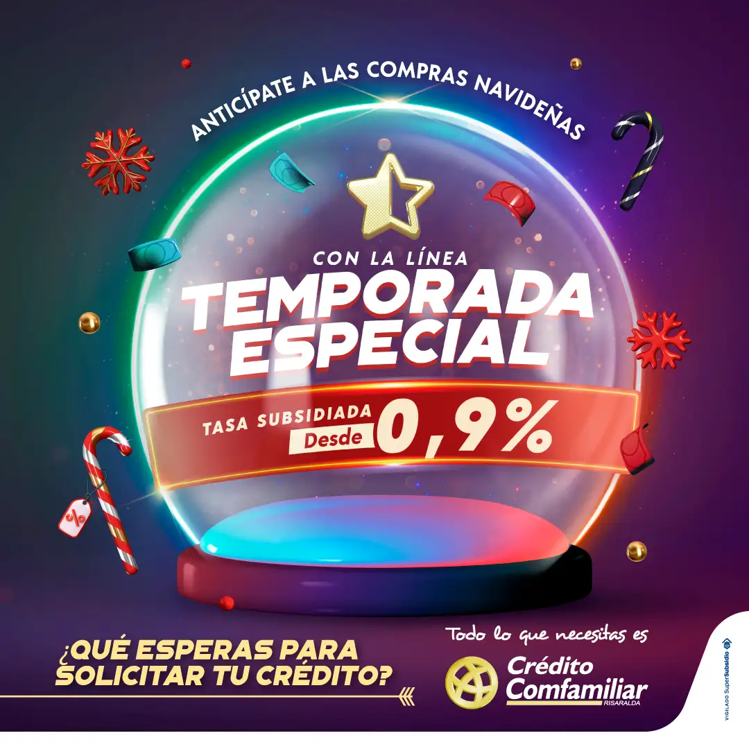 Disfruta de la navidad con nuestra línea especial de temporada 