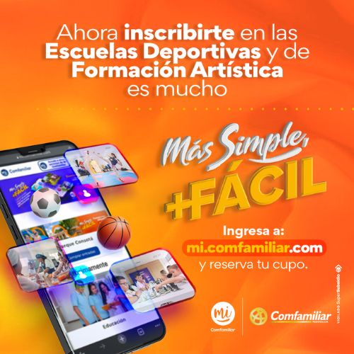 Realiza el pago de las escuelas de Recreación y Deportes, más simple + fácil