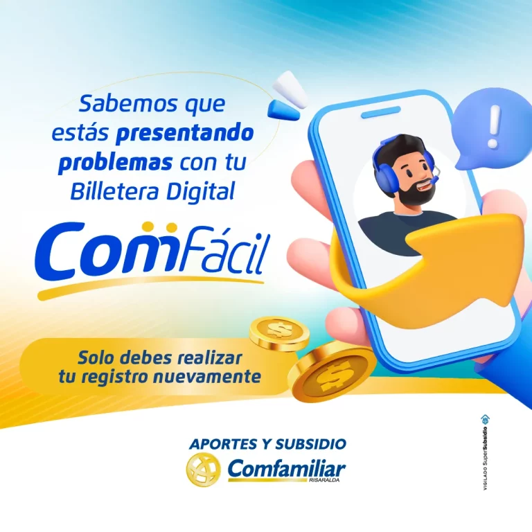 Si presentas dificultades con la Billetera Digital, está información te interesa