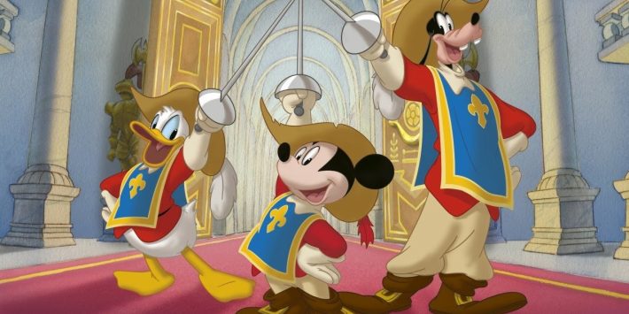 Mickey, Donald y Goofy: los tres mosqueteros