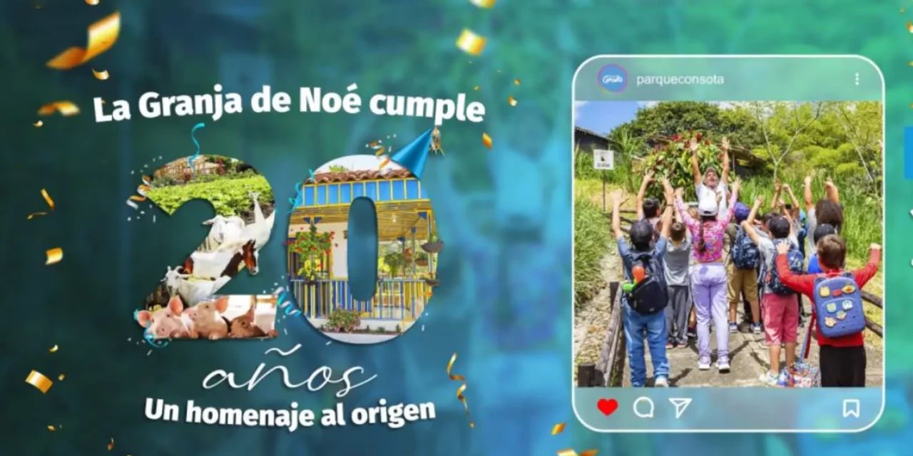 Celebra con nosotros los 20 años de la Granja de Noé