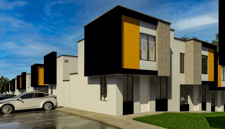 Fachada casa grande