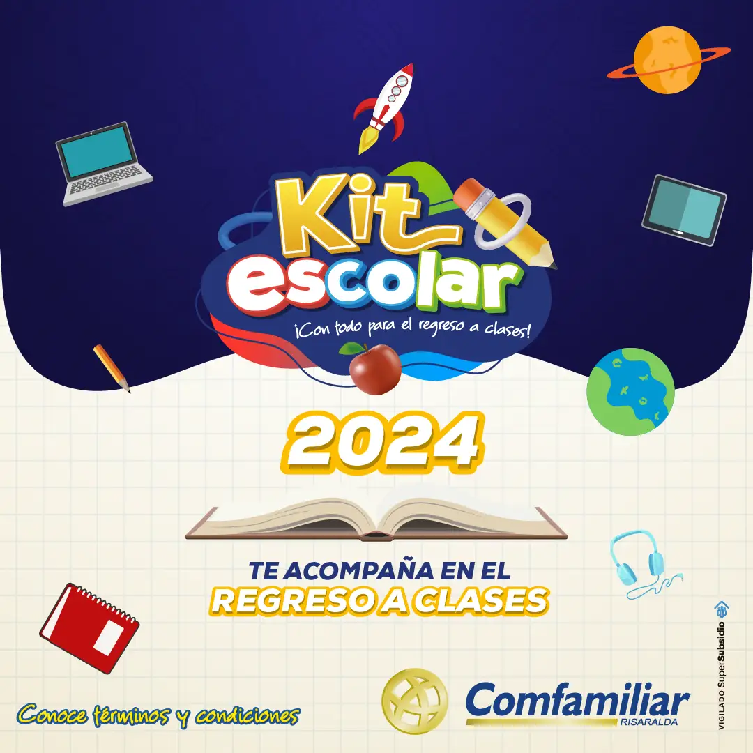 Prepárate ya llega el Kit Escolar de Comfamiliar 