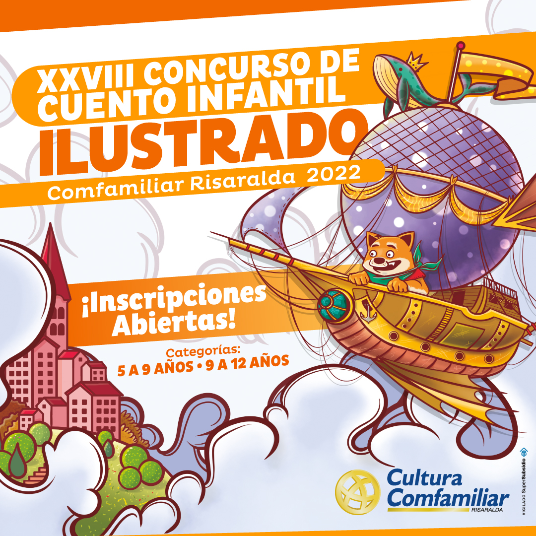 Comfamiliar Risaralda abre convocatoria para el XXVIII Concurso de Cuento Infantil Ilustrado
