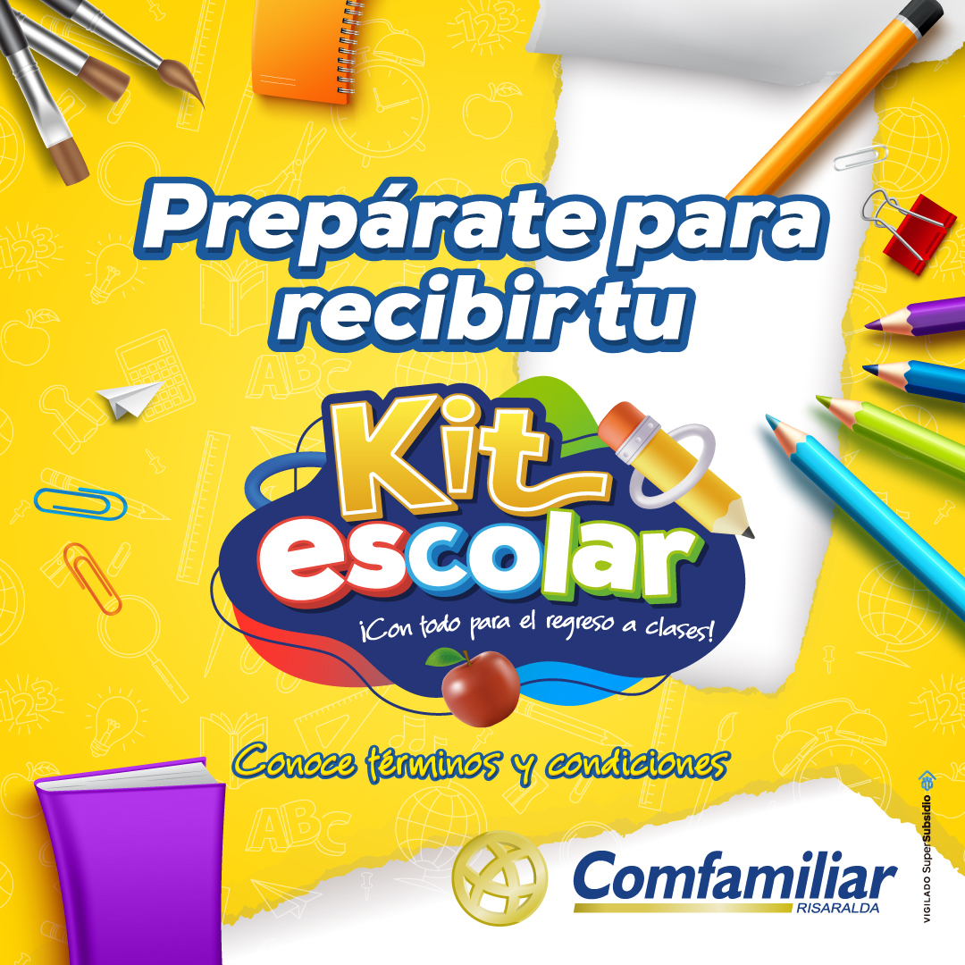 Comfamiliar Risaralda realizará entrega del Kit Escolar